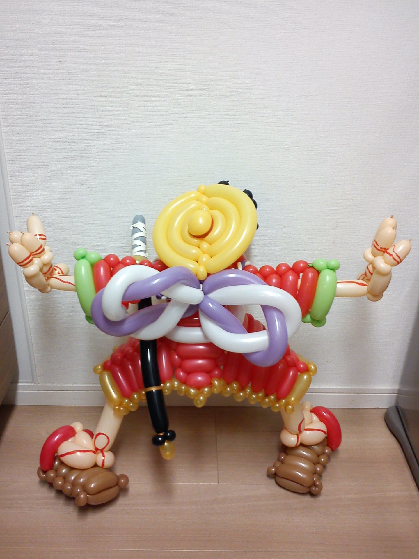 歌舞伎 ルフィ ワンピース バルーンアート バルーンなアート